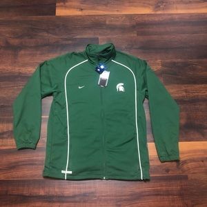 Nike Michigan State Spartans Team Jacket NEW